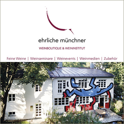Broschüre Weinboutique & Weininstitut Ehrliche Münchner „Über uns“